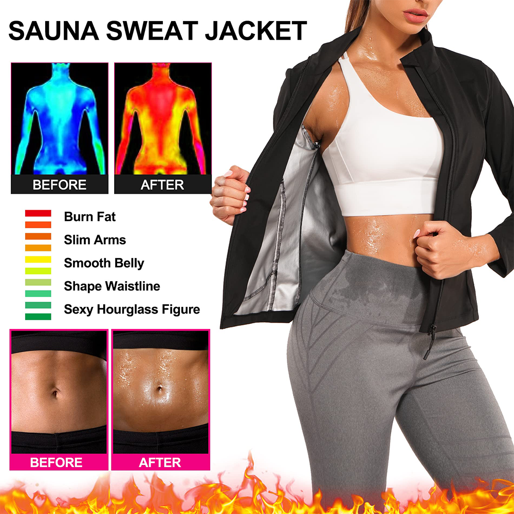 Nebility Trench Coat Hot Sweating Jacket For Women