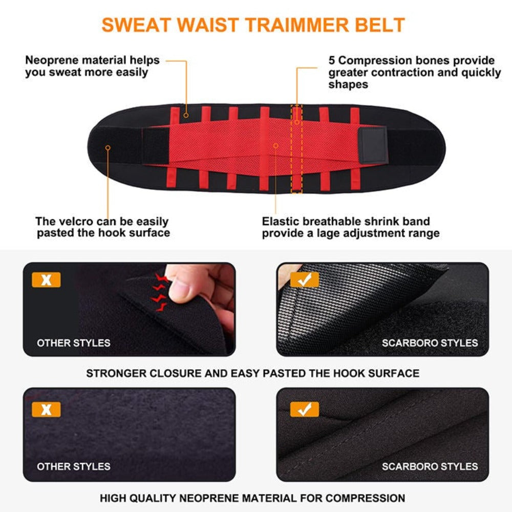 Nebility Women Workout Slimming Waist Belt